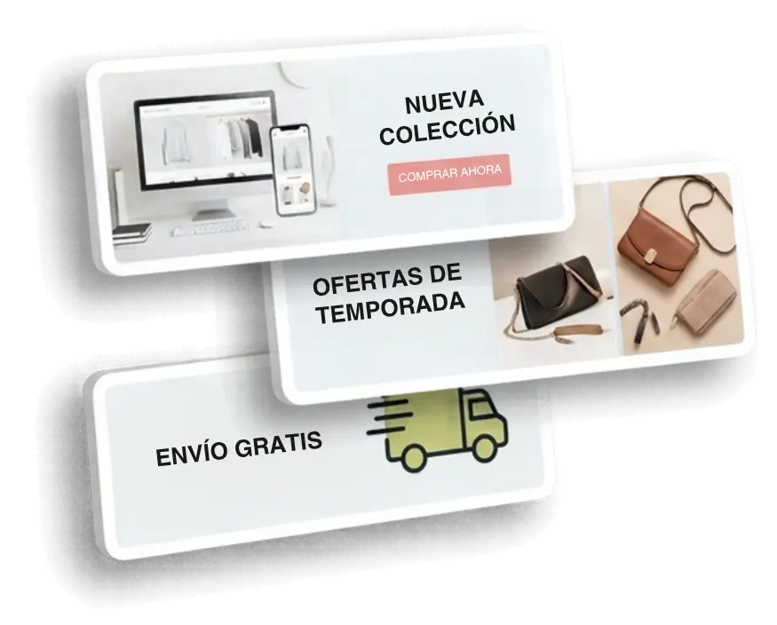 Pack de Diseño Gráfico para Tiendanube - COMPLETO con banner de categorías